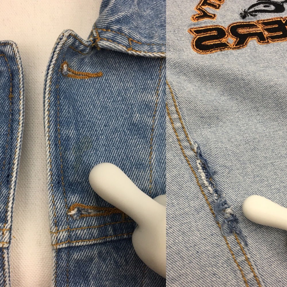 Orange County Choppers Occ Motorcycle Denim Jacket View 5